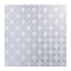 Vintage Begonia Floral Static Cling No Adhesive Window Sticker