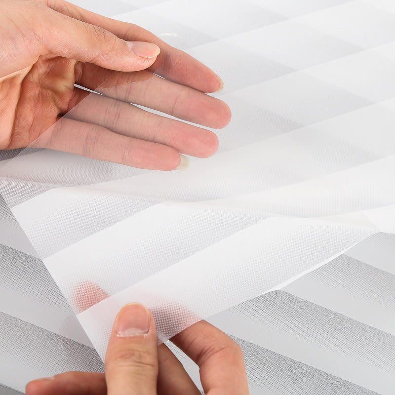 Static Cling No Adhesive Blind Pattern Window Film, Heat Insulation & Privacy Protection