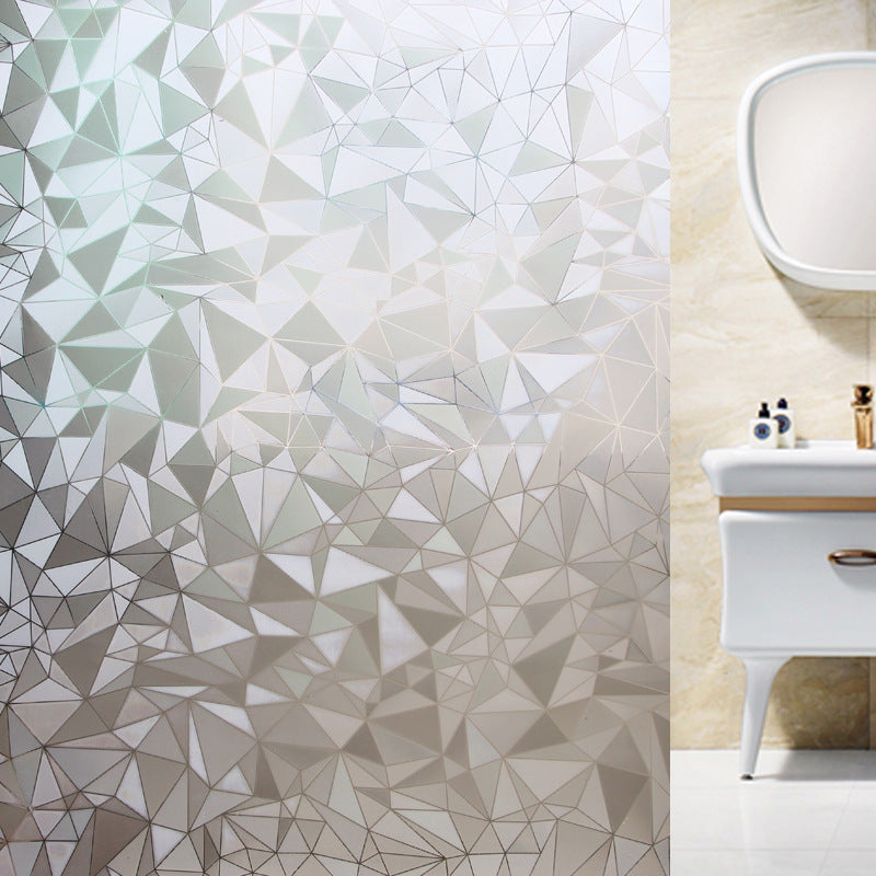 Frosted Texture Static Cling No Adhesive Window Film