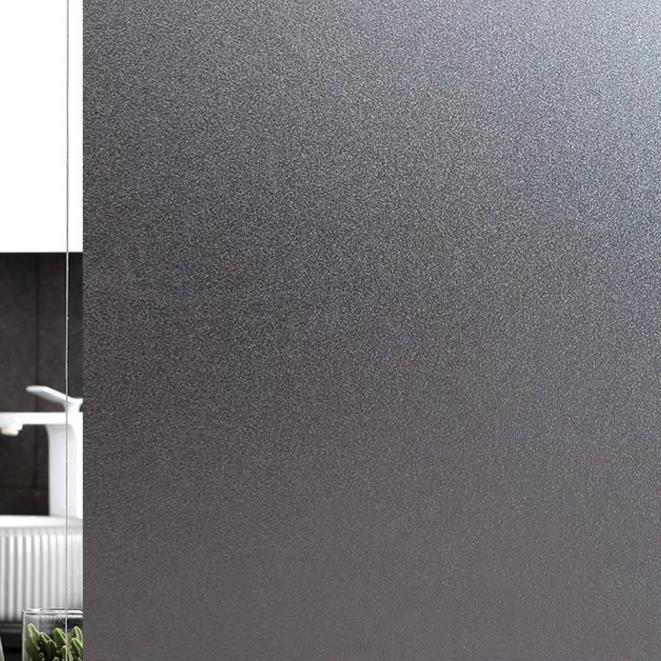 Frosted Texture Static Cling No Adhesive Window Film